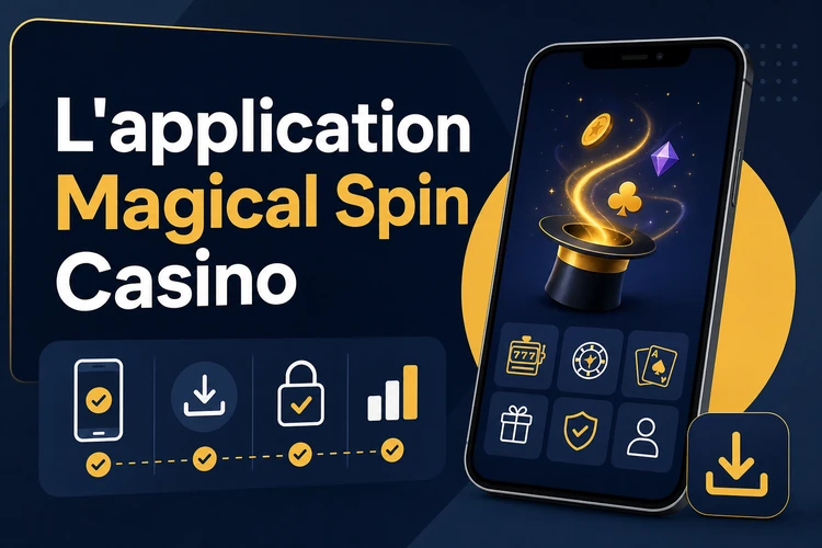 L'application Magical Spin Casino