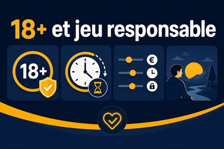 18+ Et jeu responsable
